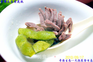 【seasonal Dishes with Wine】————cold Platter "fragrant Sesame Bean and Chrysanthemum Gizzard" recipe
