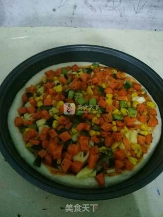 #aca烤明星大赛# Sausage Pizza More Than Pizza Hut recipe