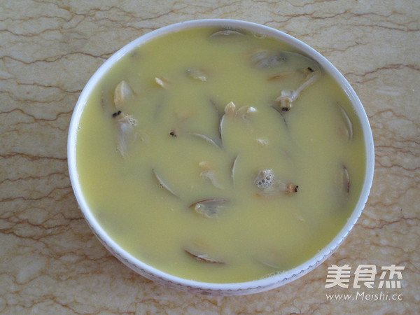 Sea Cucumber and Clams Stewed Egg recipe