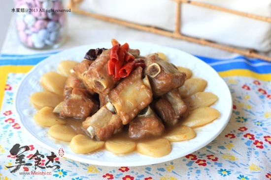 Rice Cake Stewed Ribs recipe