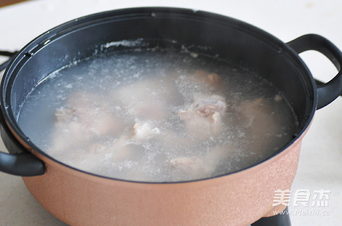 Tuckahoe and Yam Pork Ribs Soup recipe