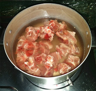 Pork Tail Bone Stewed Lotus Root recipe