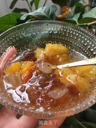 Golden Ear Peach Gum and Soap Porridge recipe