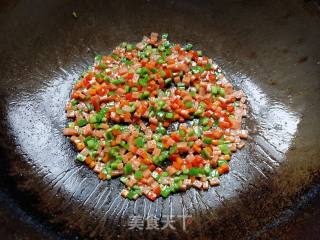 Double Pepper Ham and Egg Fried Rice recipe