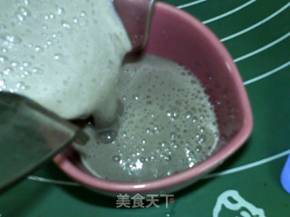 Black Sesame and Banana Water Chestnut Milk Paste recipe