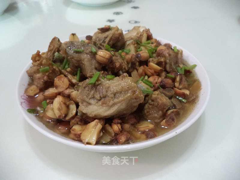 Steamed Pork Ribs with Lotus Seed recipe