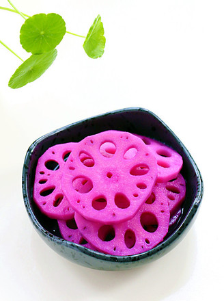 Sweet and Sour Rouge Lotus Root