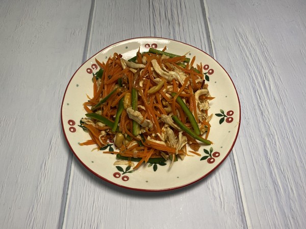 Three Shreds of Spicy Cold Salad without Hot Oil recipe