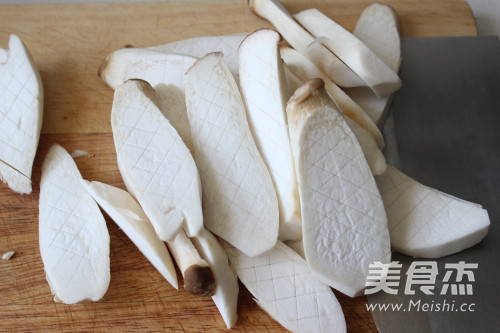 Dry Fried Pleurotus Eryngii recipe