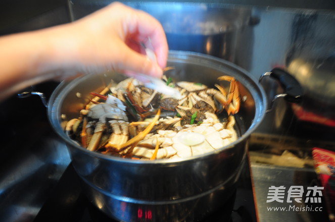 Steamed Crab recipe
