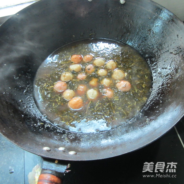 Meatballs and Plum Soup recipe