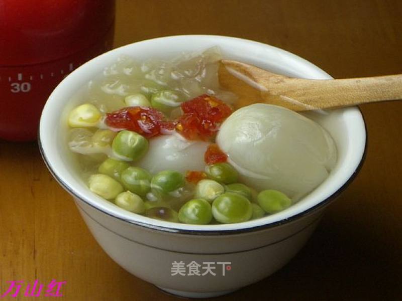 Lychee and Tremella Soup recipe