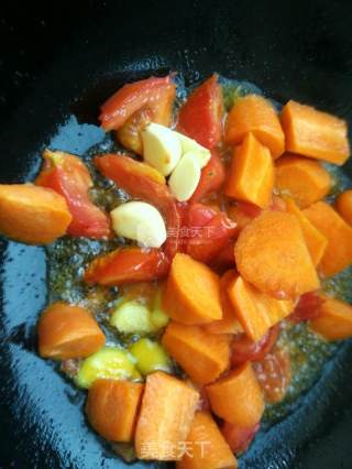 Beef Stew with Tomato and Carrot recipe
