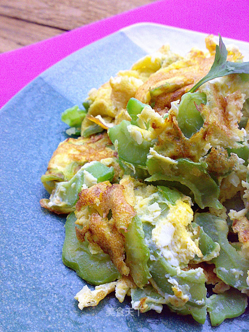 Bitter Gourd Scrambled Eggs recipe