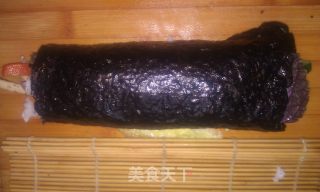 Double Purple Zhengyan Egg Skin Rice Roll-perilla Series 3 recipe