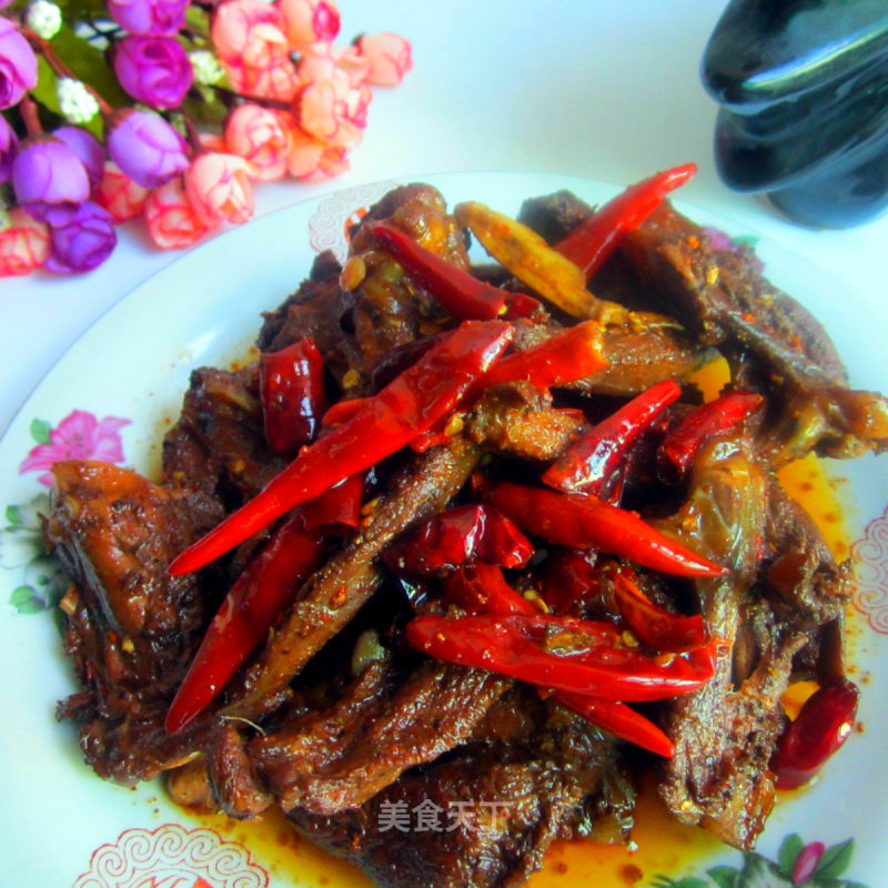 Stir Fried Duck Clavicle recipe