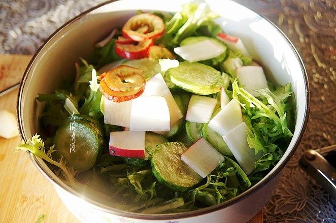 Cold Seasonal Vegetables recipe