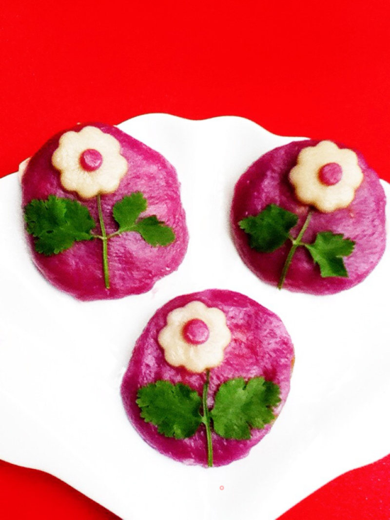 Flower Mung Bean Glutinous Rice Cake recipe