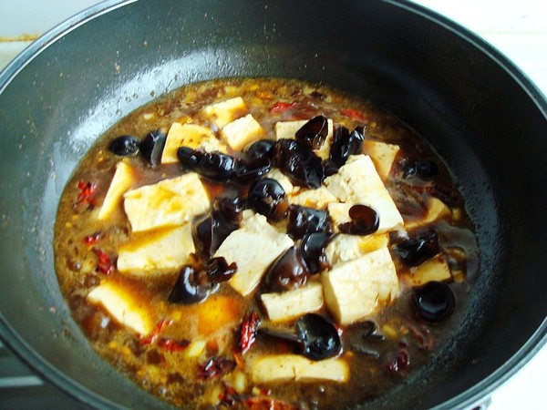 Braised Tofu with Sauce recipe