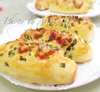 Scallion Cheese Bread (soup Type) recipe