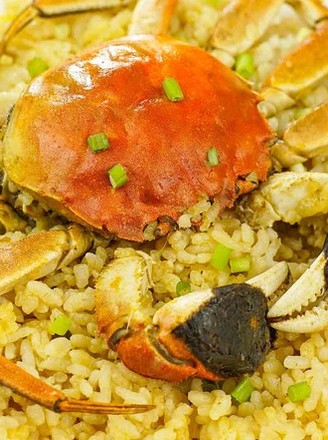 Braised Rice with Hairy Crabs recipe