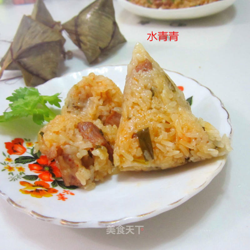 Scallion Pork Glutinous Rice Dumpling recipe