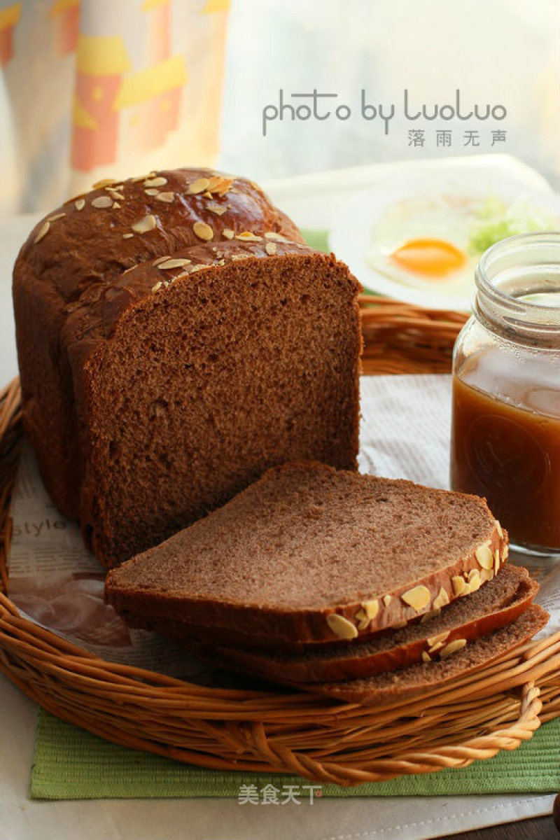 Almond Cocoa Toast (bread Machine Version) recipe