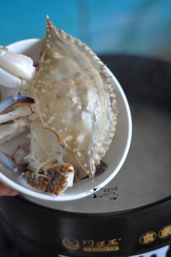 Swimming Crab Seafood Congee recipe