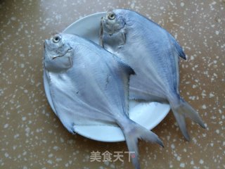 Steamed Pomfret recipe