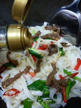 Cool Lamb Fried Noodle recipe