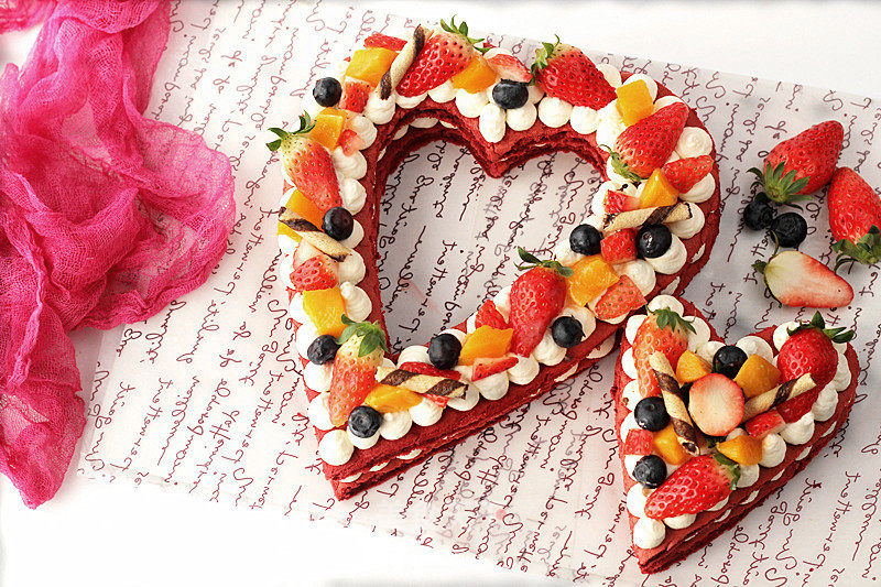 Deep Love [heart-to-heart Fruit Cake] recipe