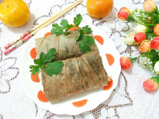 Lotus Leaf Pork Ribs Rice Bun recipe