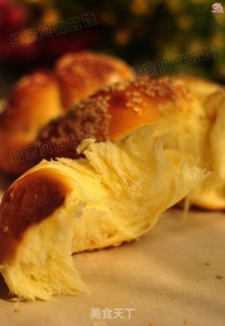 Egg Milk Braided Bread recipe