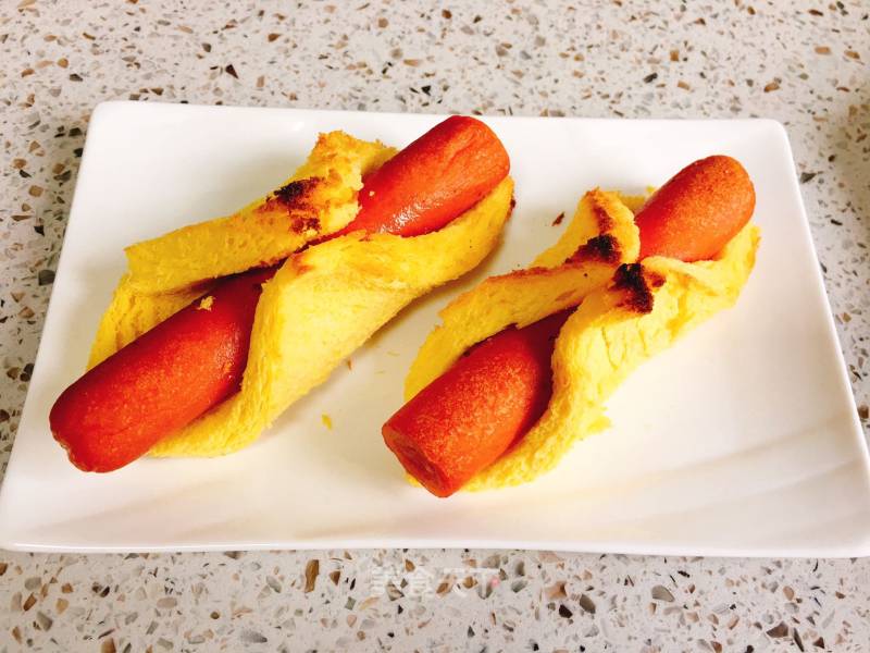 Baked Ham Toast recipe