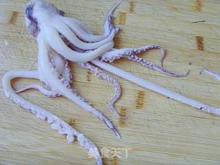 Thai Style Squid Whiskers recipe