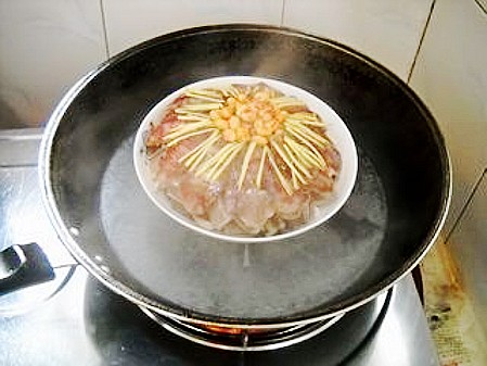 Steamed Lap Mei recipe