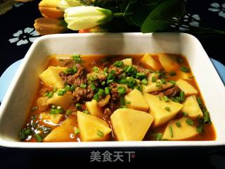 Beef with Fresh Bamboo Shoots recipe