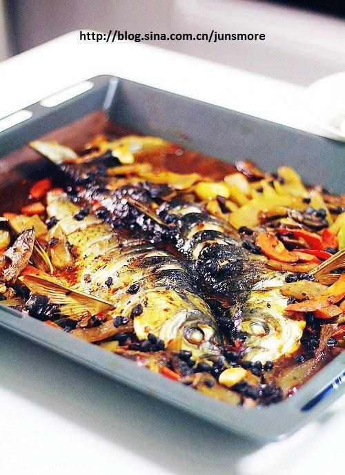 Grilled Fish with Black Bean Sauce recipe