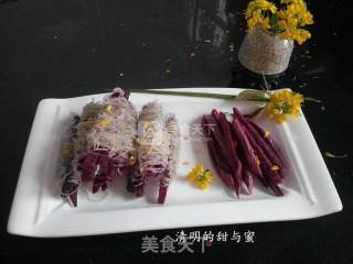 Bean and Sweet Potatoes-soy Flour and Purple Sweet Potatoes recipe