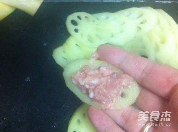 Hubei Fried Lotus Root Folder recipe