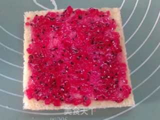 Dragon Fruit Jam West Toast recipe