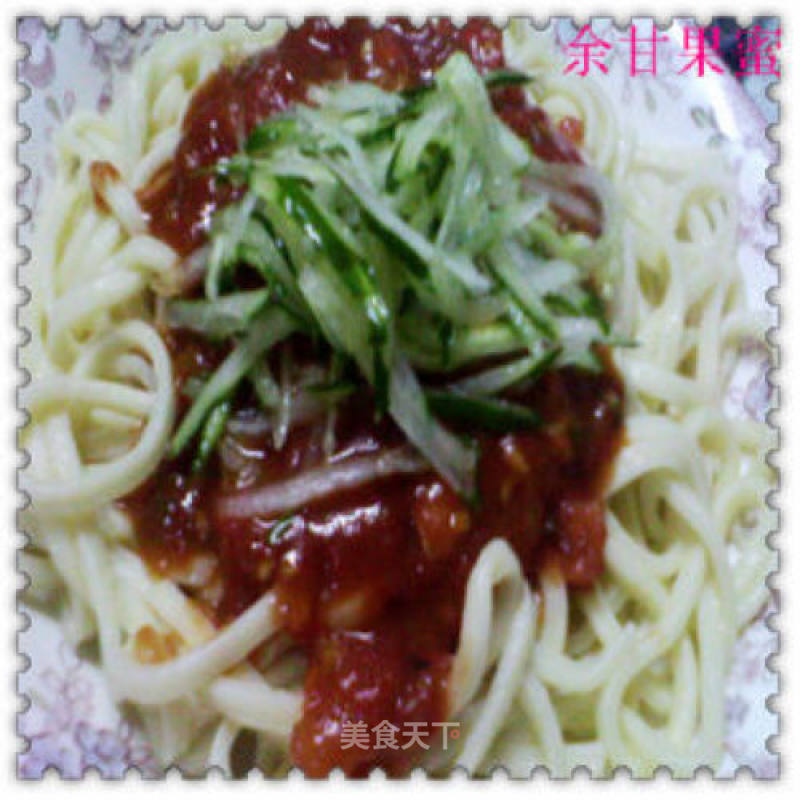 Noodles with Tomato Sauce recipe
