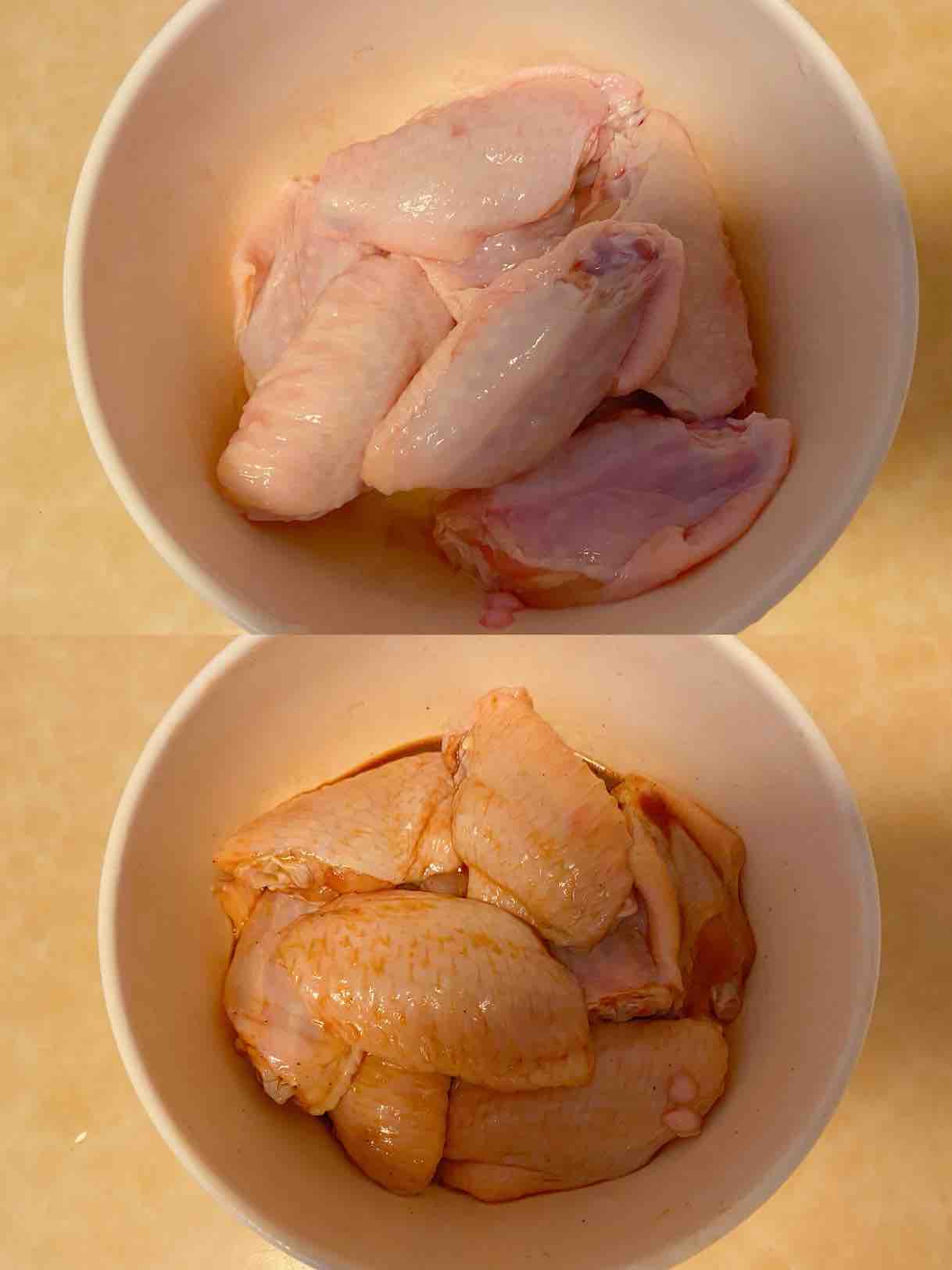 Marinated Chicken Wing Rice recipe