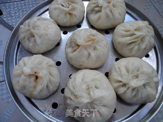 Steamed Buns with Pork and Cowpeas——five-star Hotel Chef's Practice recipe