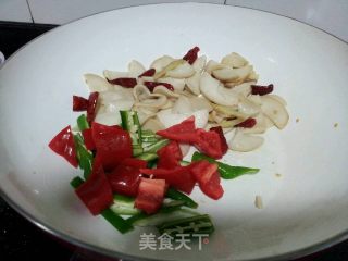 Stir-fried Pleurotus Eryngii recipe