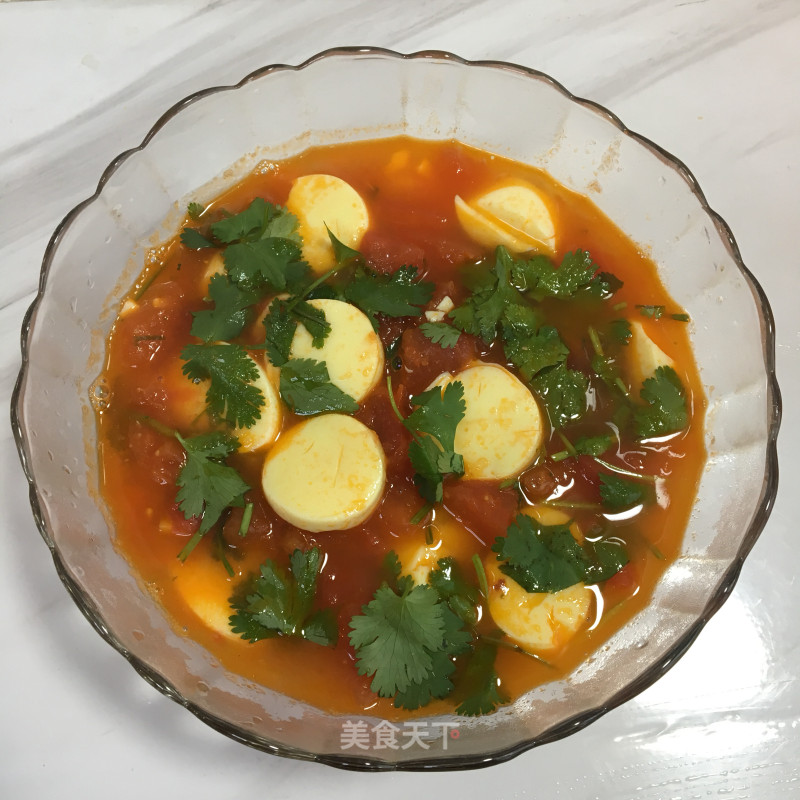 Tomato Jade Fat Tofu Soup recipe