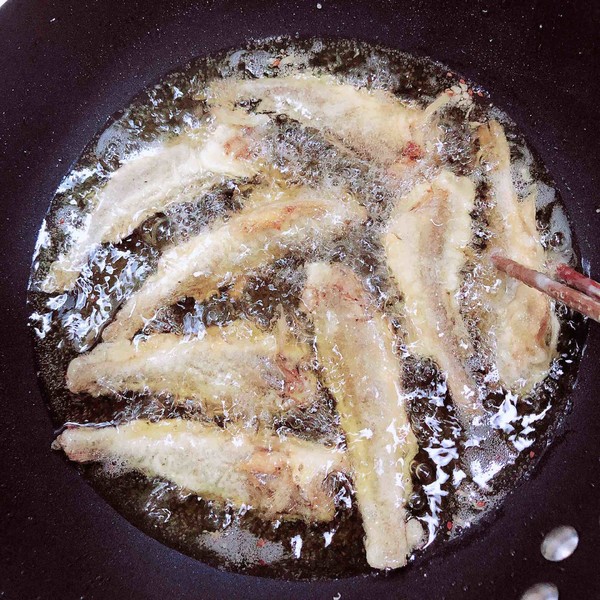 Tempura Small Yellow Croaker recipe