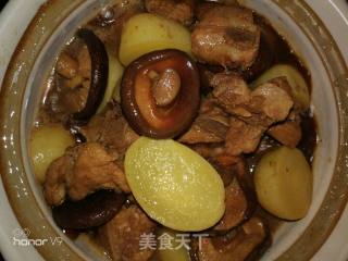 Crispy Bone Stewed Potatoes recipe