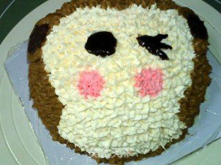 #trust之美# Decorating Cake: Little Monkey recipe