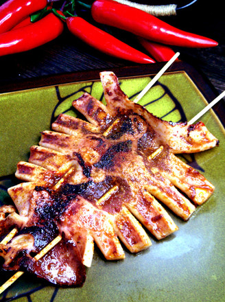 Dalian Grilled Squid on Iron Plate recipe